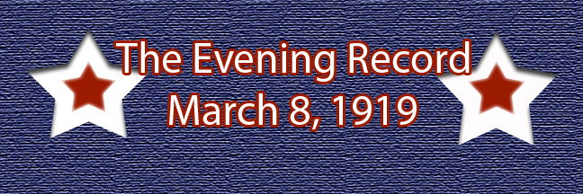 Evening Record Banner